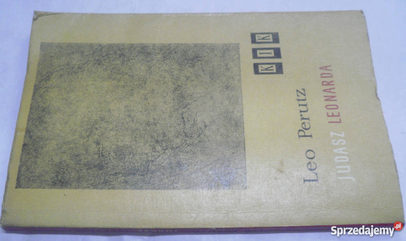 Judasz Leonarda Leo Perutz FA historyczne Goleniów sprzedam