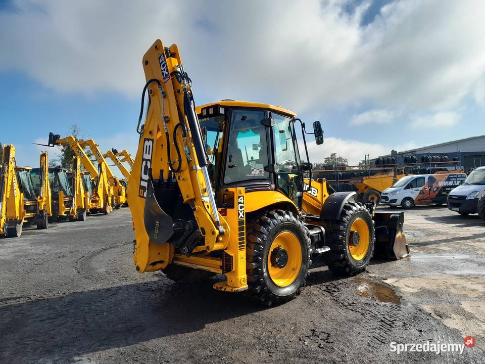JCB 4CX 2024R 1601MTH DUALDRIVE KLIMA JOYSTICK pełny VAT wielkopolskie Krotoszyn
