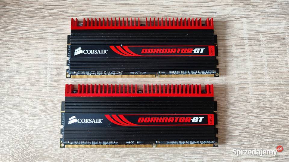 Pamięć RAM Corsair Dominator GT 4GB 2x2GB DDR3 Gdańsk