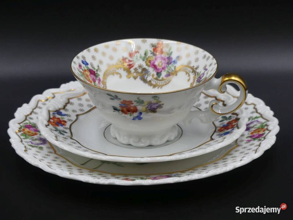 Komplet śniadaniowy Sorau Żary stan niemal Poznań