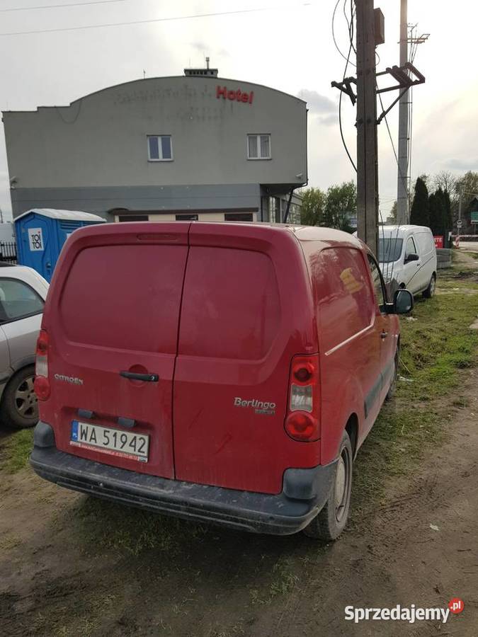 Syndyk Sprzeda CITROEN BERLINGO 1.6HDI 90 WA 51942 Warszawa ...