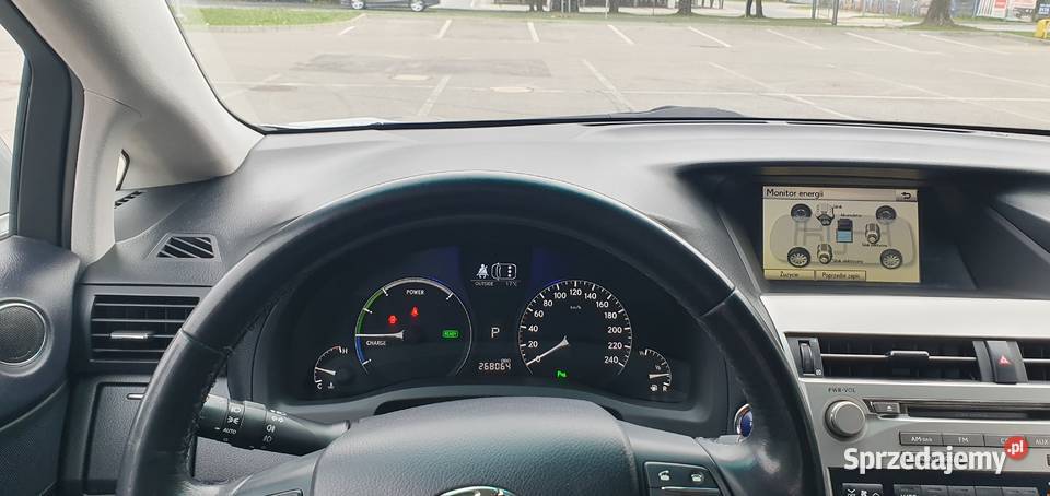 Lexus RX450h 2010r 35v6 299 hybryda Led xenon komputer pokładowy Samochody osobowe Lublin sprzedam
