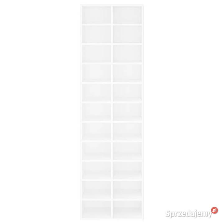 Szafka na buty biała 54x34x183 materiał Warszawa
