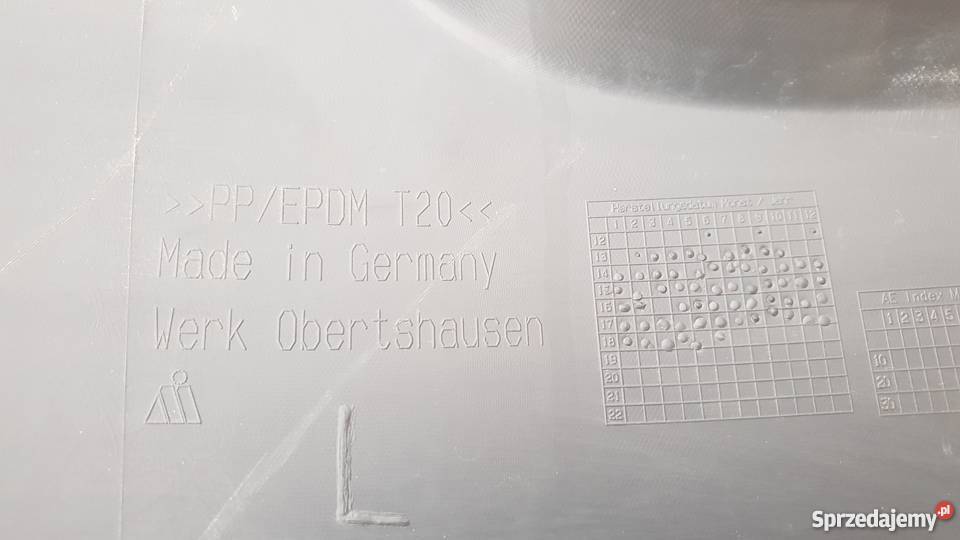 MERCEDES ATEGO III OKULAR LAMPY WERSJA BEZ Bieleń