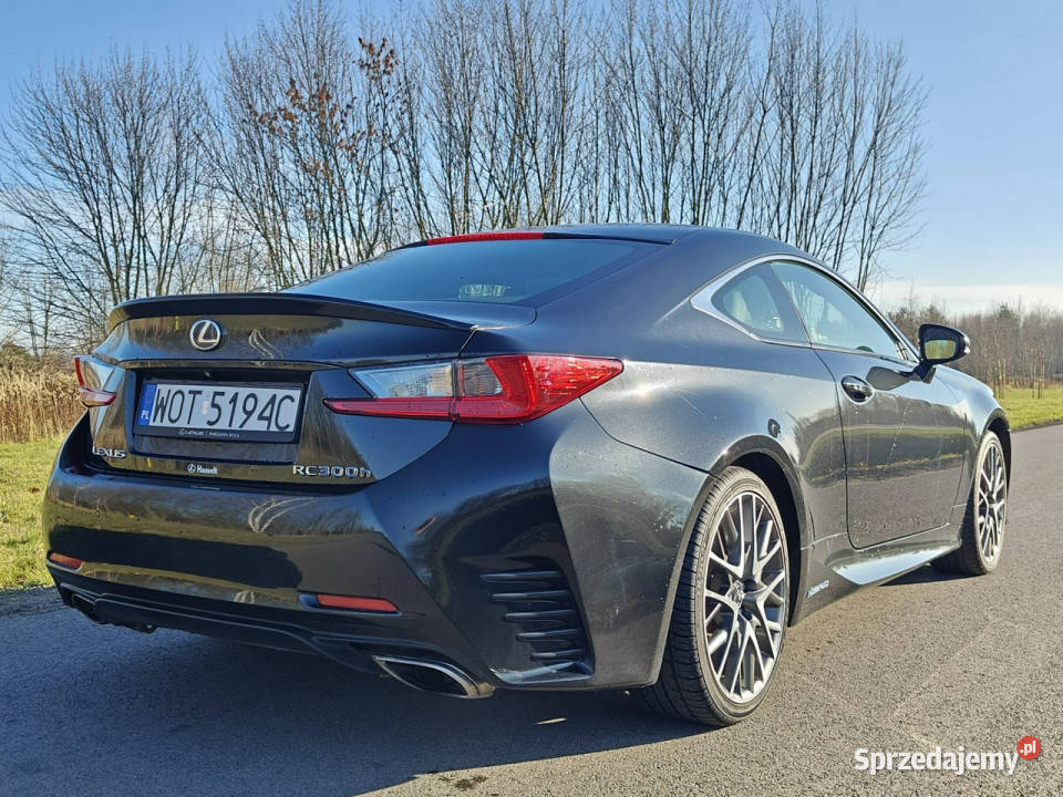 Lexus RC I 2014 czarny Karczew