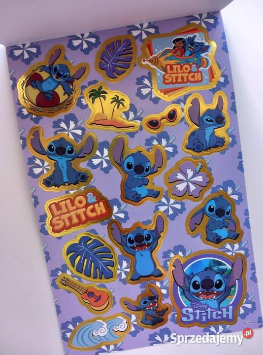 Naklejki Stitch 100 sztuk zachodniopomorskie Białogard
