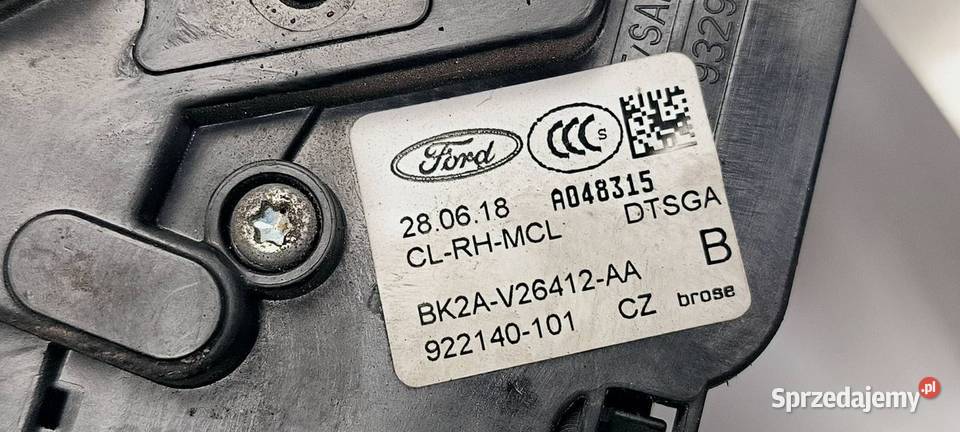 ZAMEK FORD TRANSIT MK8 BK2AV26412AA osobowe Lipno
