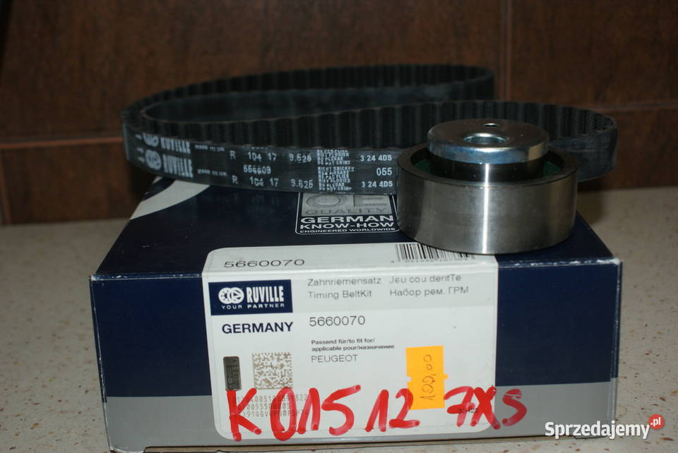 K015127XS GATES Zestaw ZESTAW ROZRZĄDU CITROEN Pozostałe Białobrzegi