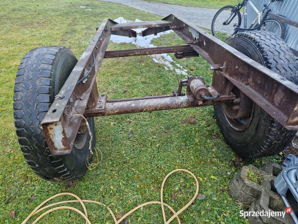 Rama przyczepy jednoosiowej koła 20 oś hamowana nieuszkodzony Kalwaria Zebrzydowska sprzedam