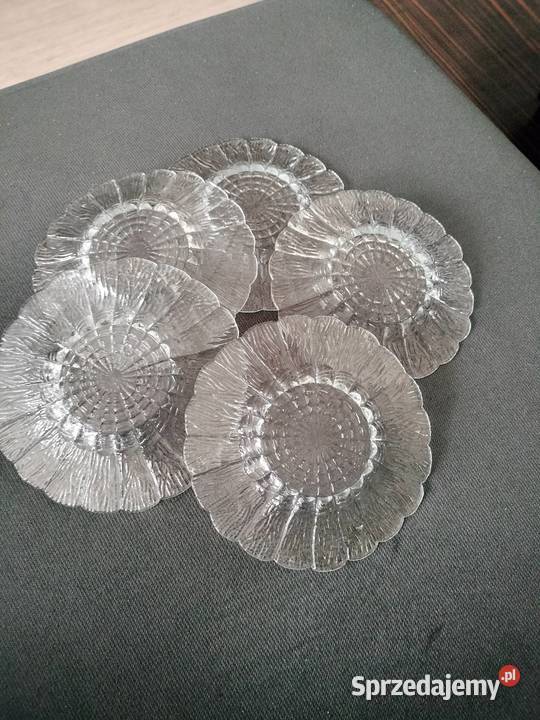 Komplet 5 talerzyki kora Ząbkowice Choszczno sprzedam