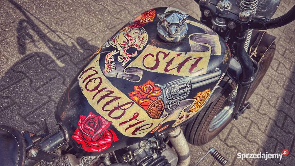 HarleyDavidson Ironhead Shovelhead CUSTOM bobber chopper Poznań sprzedam