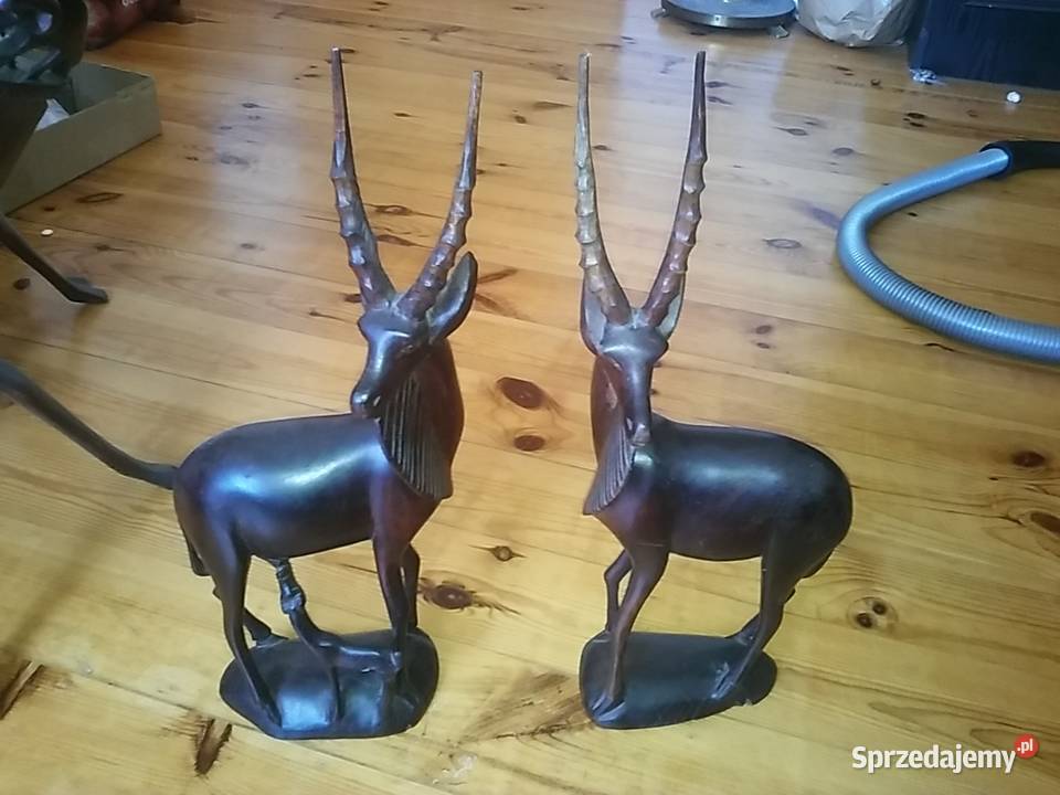 Rzeźba figurka Afryka Gazela Kołobrzeg