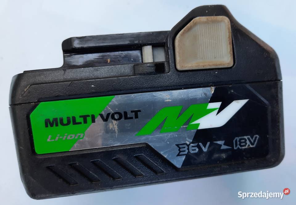 HIKOKI Akumulator LIION MULTIVOLT BSL36A18 36V Szczerbice sprzedam