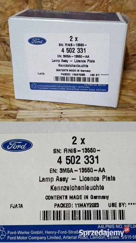 FORD FOCUS 04 C 07 LAMPKA PODŚWIETLENIA TABLICY Pleszew sprzedam