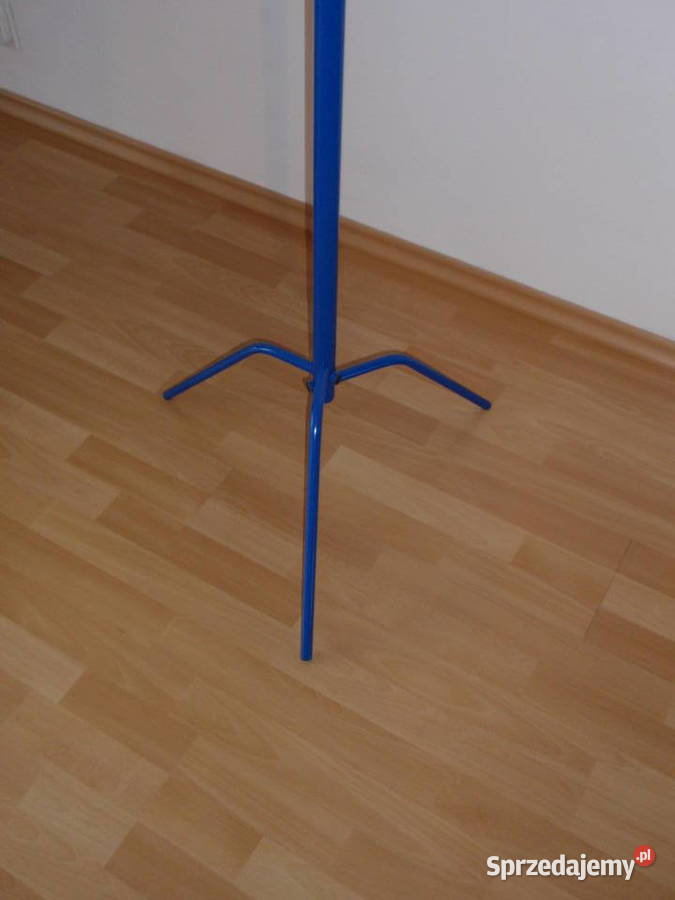 Wieszak metalowy stojący czarny Łódź