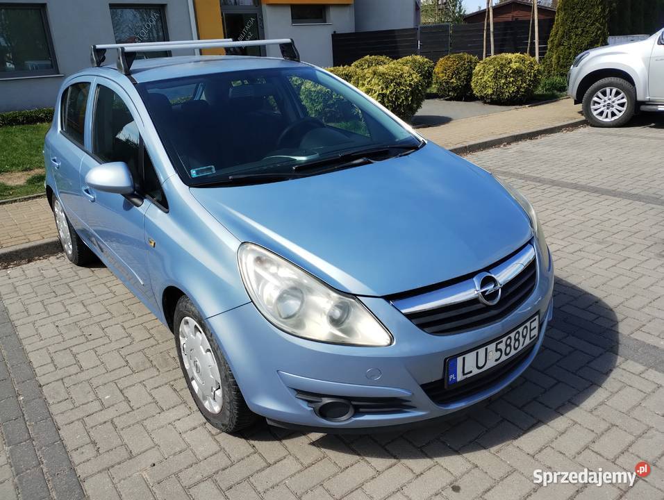 Opel Corsa 10 benzyna niebieski Lublin