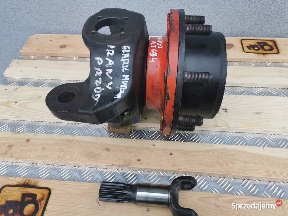 Zwolnica Zwrotnica prawy przód Manitou MLT 629 Wilkowo