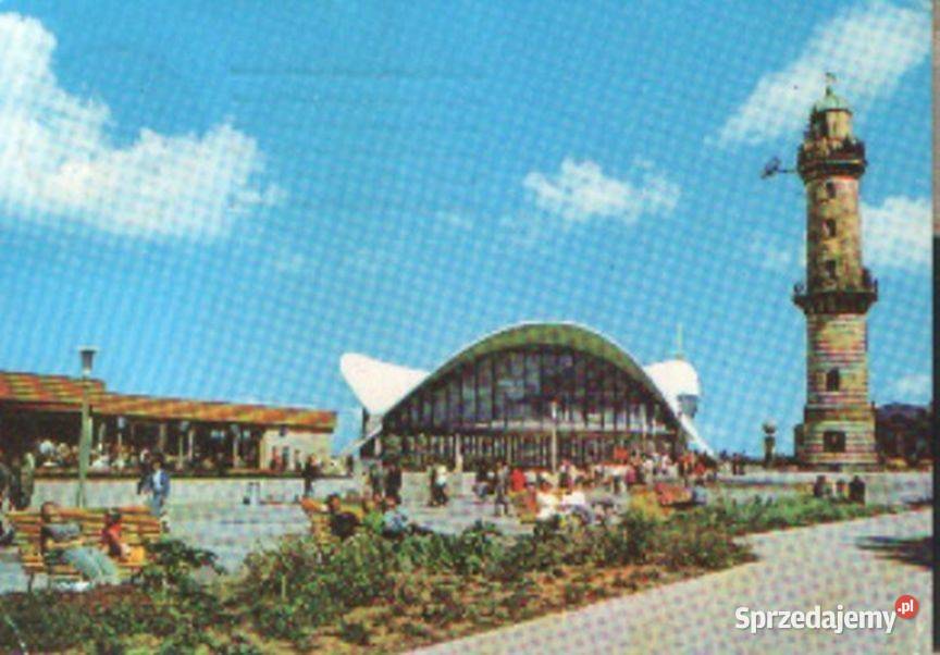 Kart Poczt NRD Rostok 1980 z koresp Gliwice