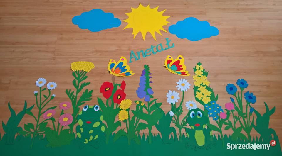 Dekoracje wiosenno letnie z brystolu 504102 444 sprzedam