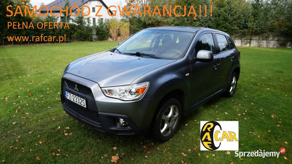 Mitsubishi ASX super stan Gwarancja centralny zamek Zielona Góra