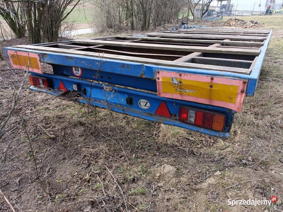 Laweta przyczepa do skrzyniopalet Gołcza