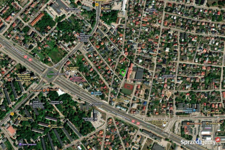 Działka 341 m2 w Białymstoku ulicy Jesiennej 341m2 Białystok