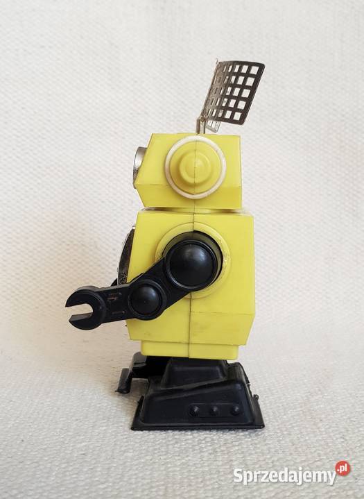 Stara zabawka robot PRL Warszawa
