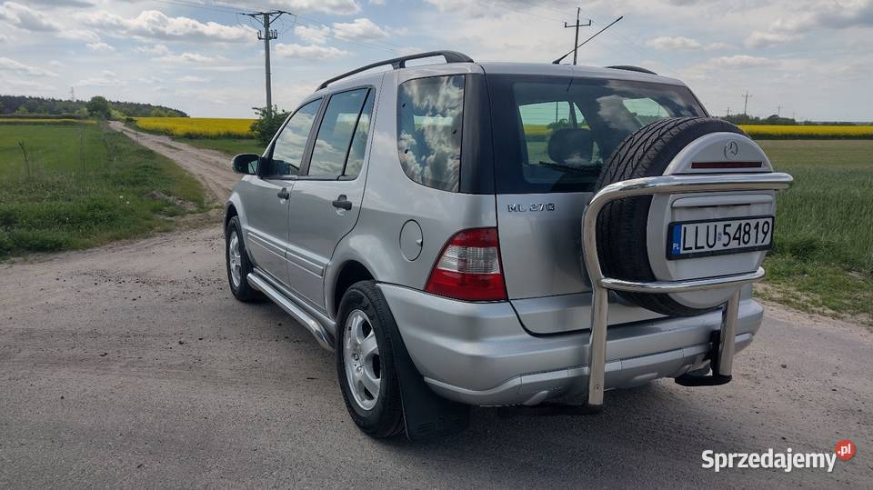 Mercedes ML 270 CDI skórzana tapicerka