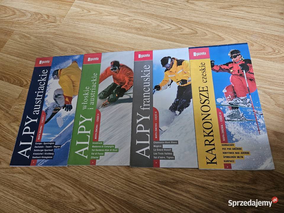 00028 Narty w Alpach 4 części Bydgoszcz sprzedam
