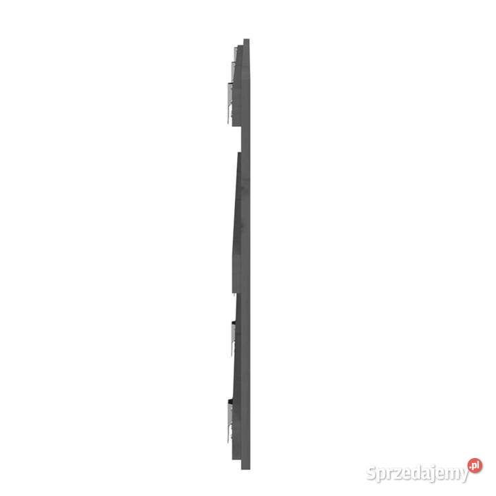 Wezgłowie łóżka szare 185x3x60 lite drewno Warszawa