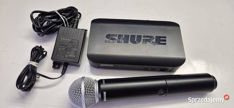 Shure BLX24SM58 mikrofon bezprzewodowy mikrofony wielkopolskie Konin
