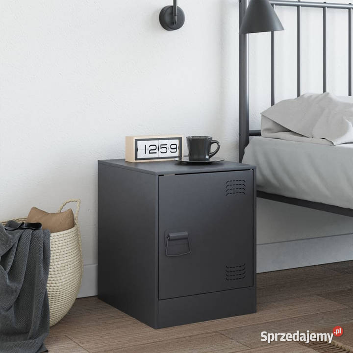 Szafka nocna antracytowa 345x39x44 stal WM841611 Warszawa
