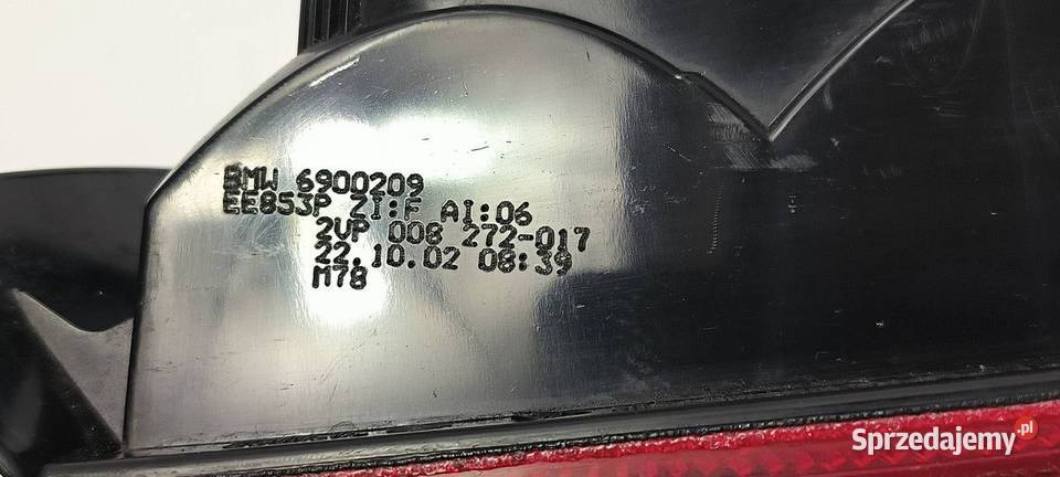 LAMPA LEWA TYŁ BMW 5 E39 6900209 osobowe kujawsko-pomorskie Lipno