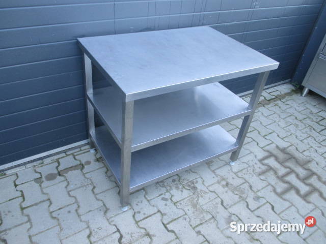 Stół Gastronomiczny Centralny Z 2 Półkami