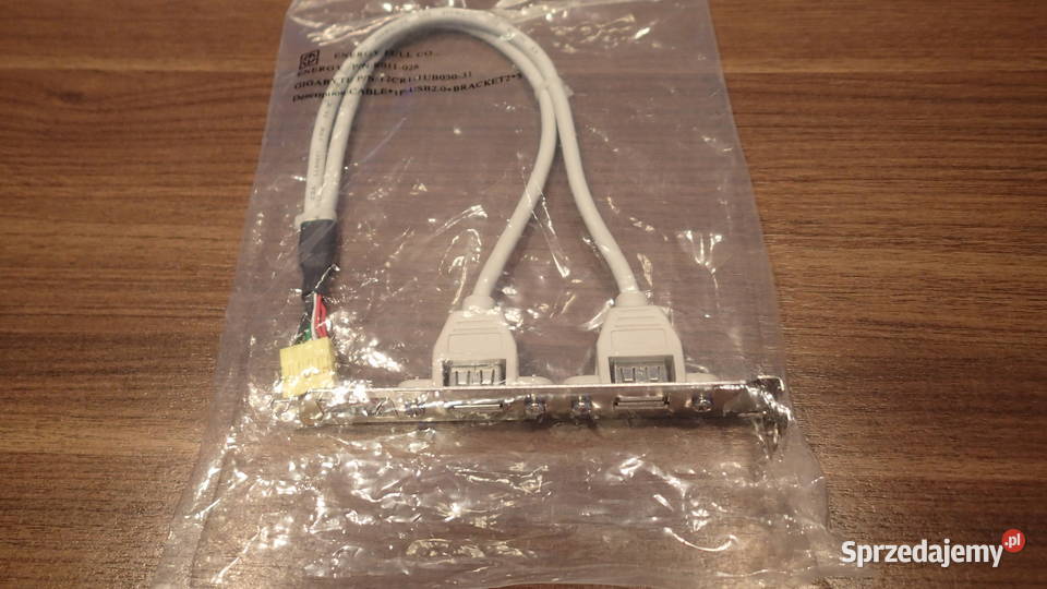 Złącza zewnętrzne 2 x USB 20 gigabyte Sosnowiec