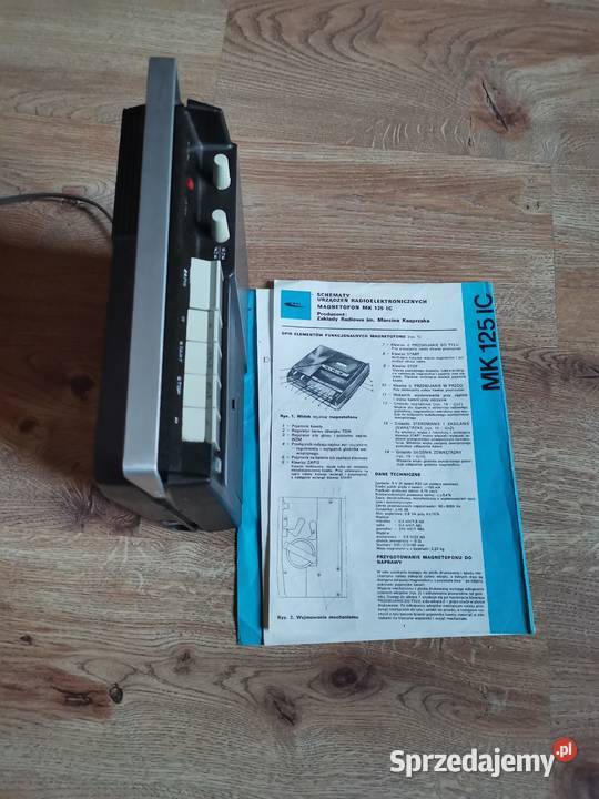 Magnetofon kasetowy Unitra MK 125 automatic z Kraków
