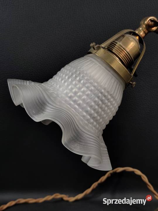 Zabytkowa Lampka XXw łódzkie Poddębice