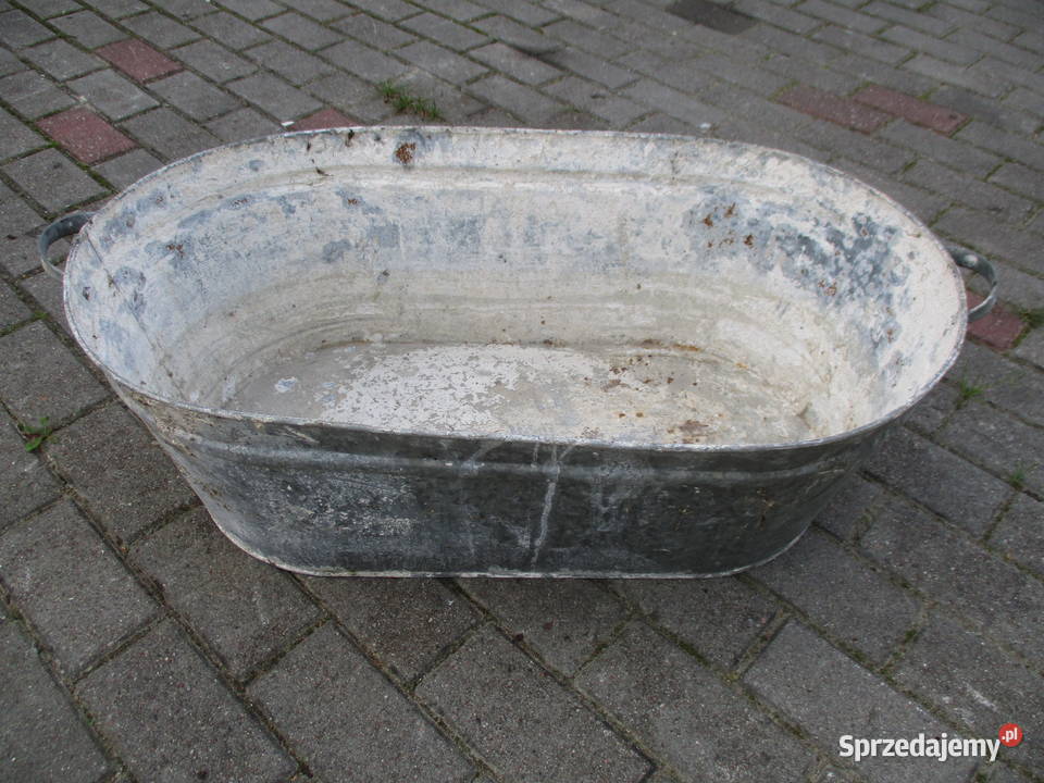 Stara Wanna Balia Ceber ocynkowana z uszami PRL Nieporęt sprzedam
