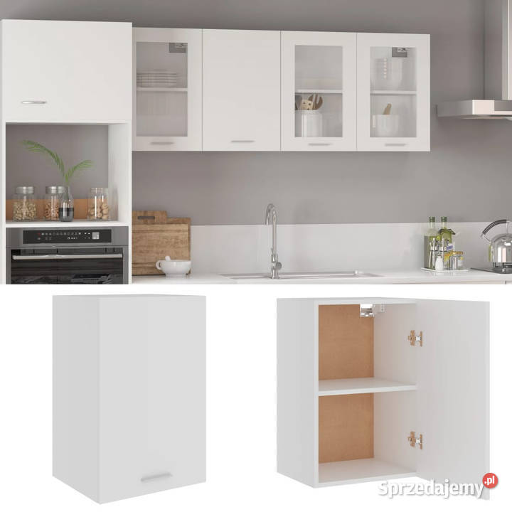 Szafka wisząca biała 395x31x60 materiał Warszawa sprzedam