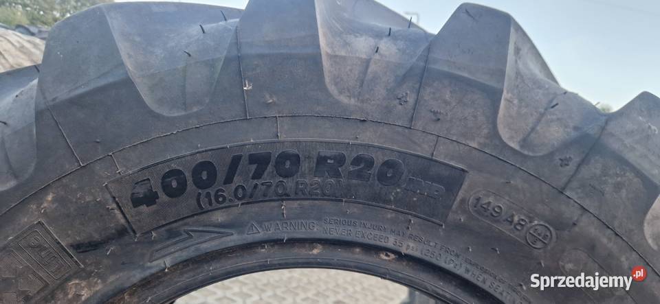 40070r20 4057020 40570r20 16070r20 Michelin XMCL Nowe Miasto Lubawskie