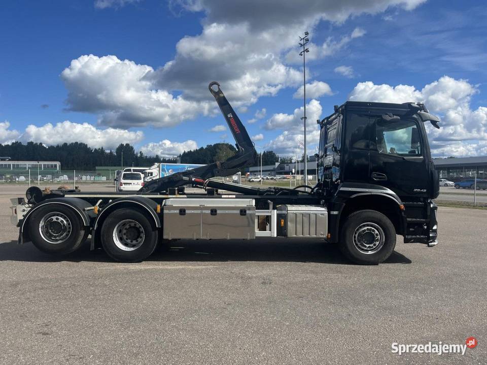 MercedesBenz Arocs 2543 6x24 Hakowiec 21 t HIAB pierwszy właściciel Kraków