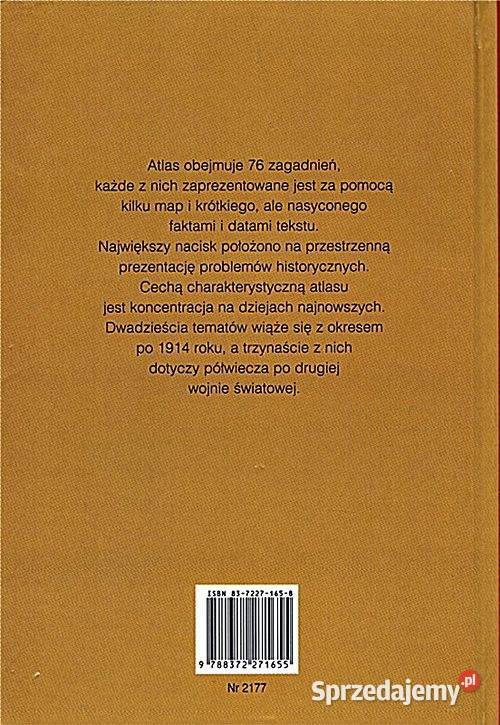 PODRĘCZNY ATLAS HISTORII POWSZECHNEJ Geoffrey Chorzów