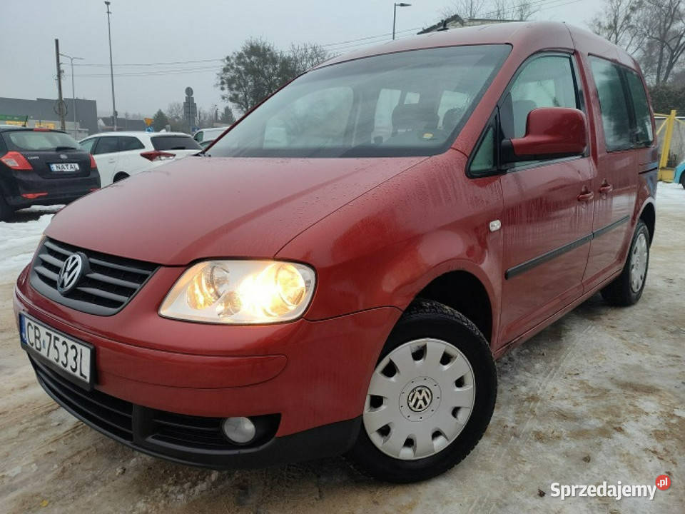 Volkswagen Caddy Life Osobowy Klimatyzacja 2 kpl Bydgoszcz