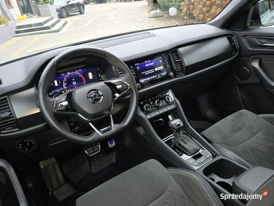 koda Kodiaq 15 TSi DSG Sportline Salon elektrochrom. lusterka boczne Kodiaq kujawsko-pomorskie Skępe