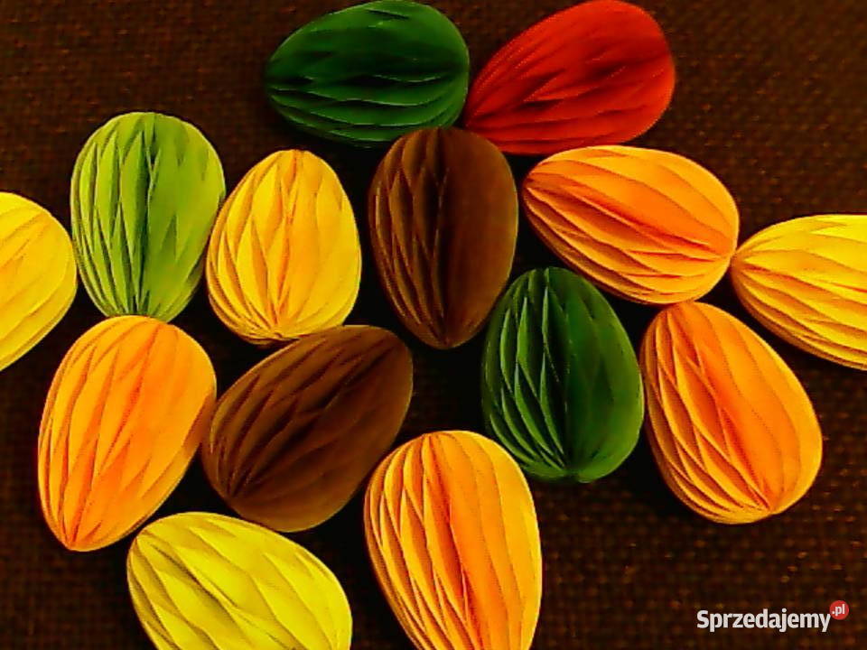 Wielkanocne pisanki z papieru sprzedam