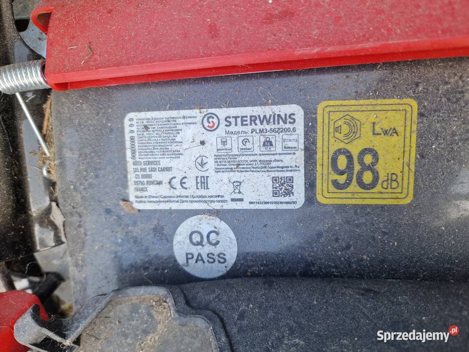 SUPER STAN Kosiarka spalinowa STERWINS 35 kW 196 Wrocław