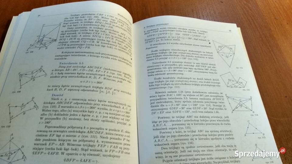 Wokół obrotów przewodnik geometrii elementarnej matematyka Podręczniki Gdańsk