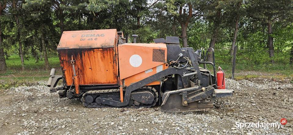 Rozściełacz do asfaltu demag df45 Limanowa