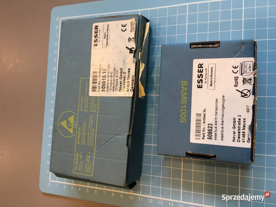 3 płytki elektroniki ESSER by Honeywell zasilacz Szczecinek