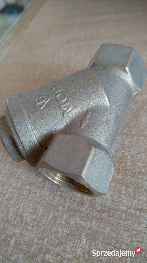 Filtr skośny do gazu DN20 mosiądz